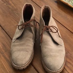 Sued Old School Chukka Boots Size 8.5